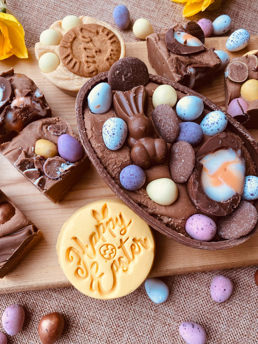 Loaded Fudge Filled Easter Egg 🪺 - The Woodland Fudge Co.
