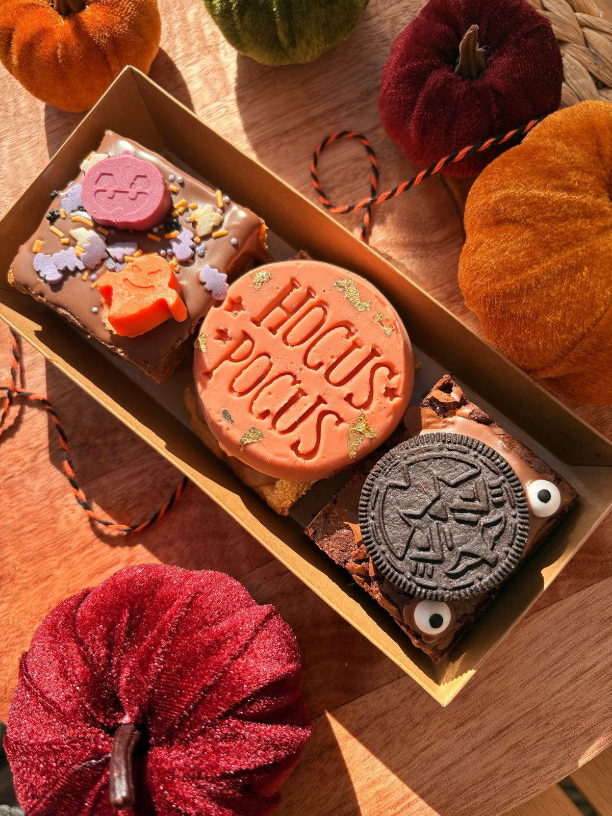 Halloween Spooky Trio Box | Bake Shed Collection Only - The Woodland Fudge Co.
