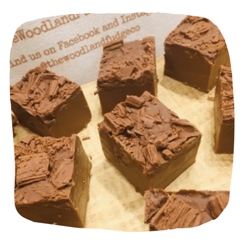 Milk Chocolate Flake Fudge - The Woodland Fudge Co.