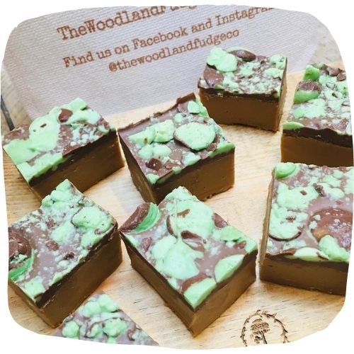 Mint Aero Fudge The Woodland Fudge Co.